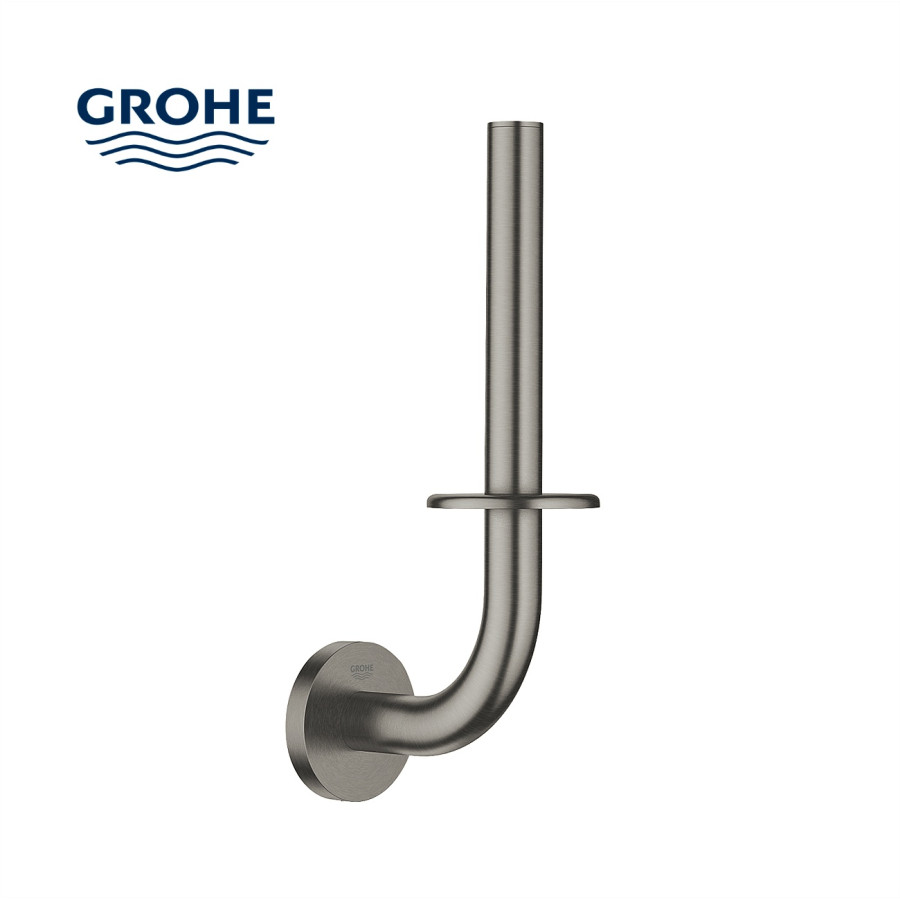 GROHE Essentials 40385AL1 Держатель для запасного рулона туалетной бумаги (темный графит шлифованный)