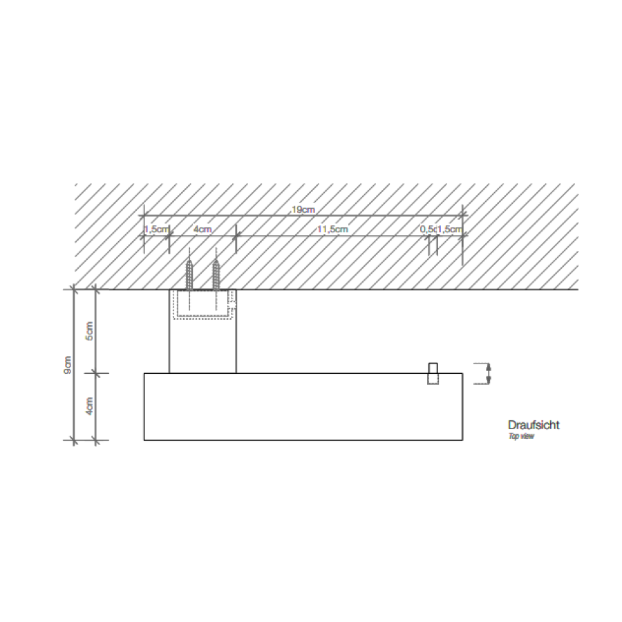 Decor Walther Tube TPH41 0542100 Держатель туалетной бумаги