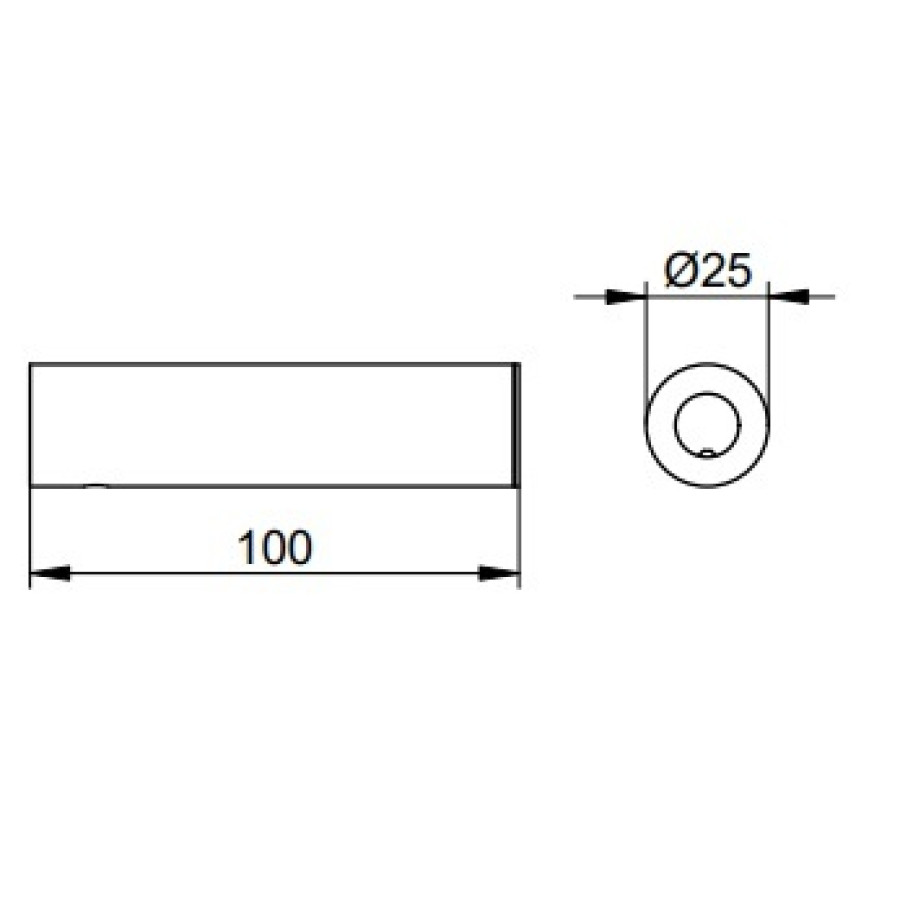 Keuco Reva 12863 010000 Держатель для запасного рулона туалетной бумаги (хром)