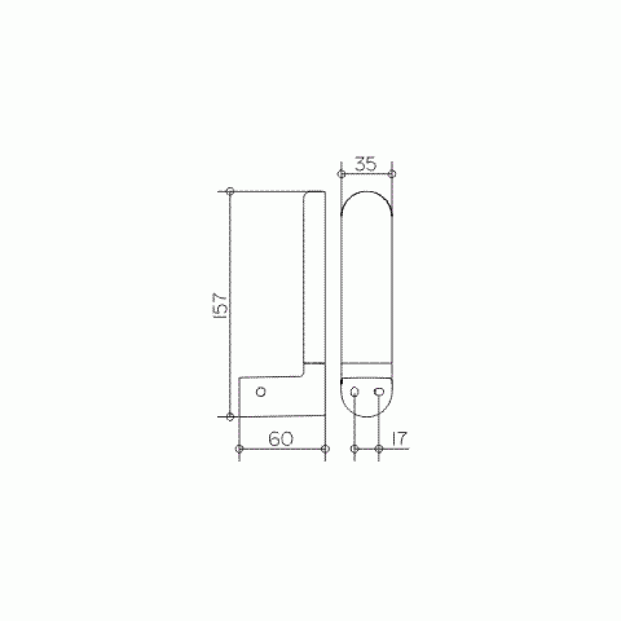 Keuco Elegance 11663 010000 Держатель запасного рулона (хром)