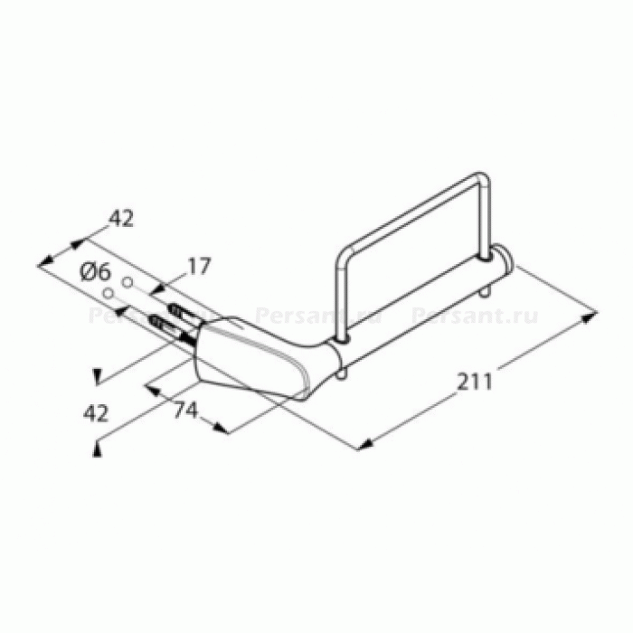 Держатель туалетной бумаги 5397105 Kludi Ambienta