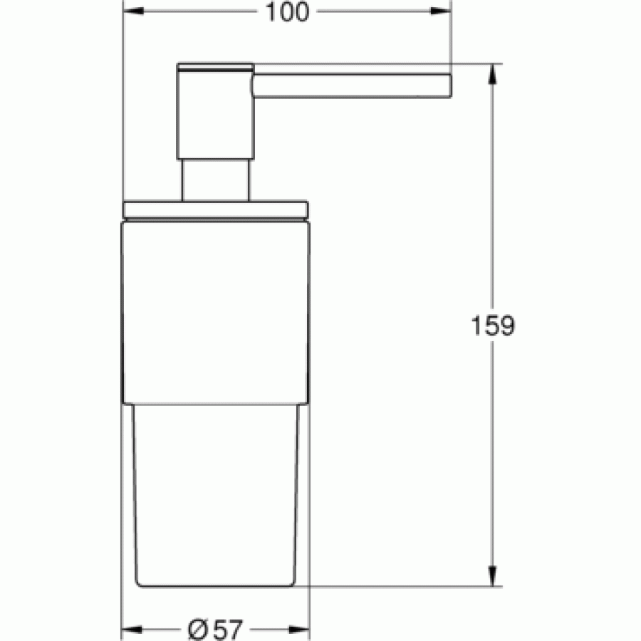 GROHE Atrio New 40306AL3 Дозатор для жидкого мыла