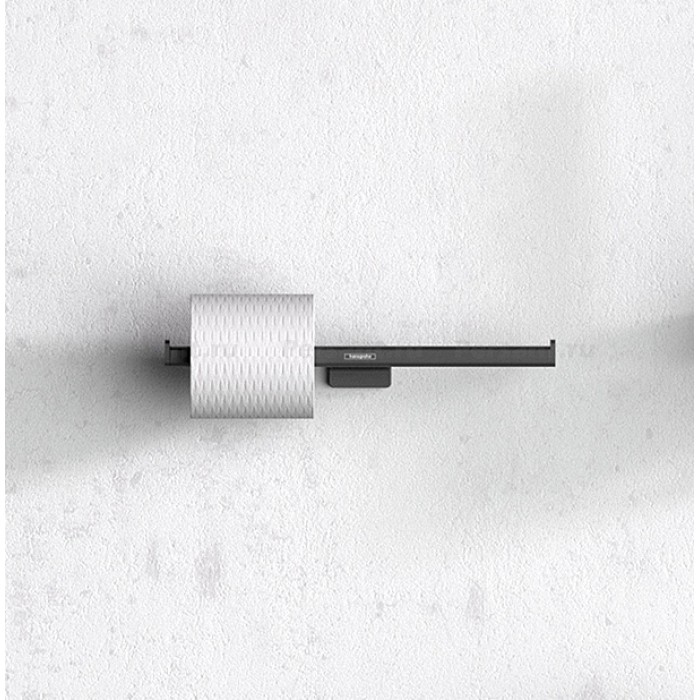 Hansgrohe AddStoris 41748670 Держатель для туалетной бумаги | двойной (черный матовый)