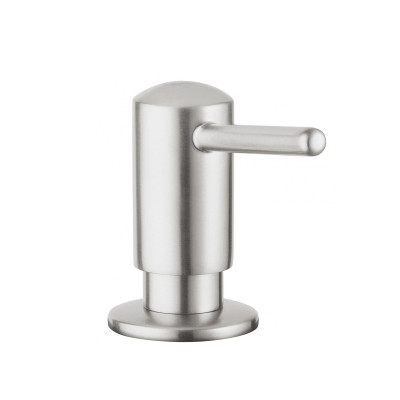 GROHE Contemporary 40536DC0 Дозатор жидкого мыла 500 мл, встраиваемый (шлифованная нержавеющая сталь)