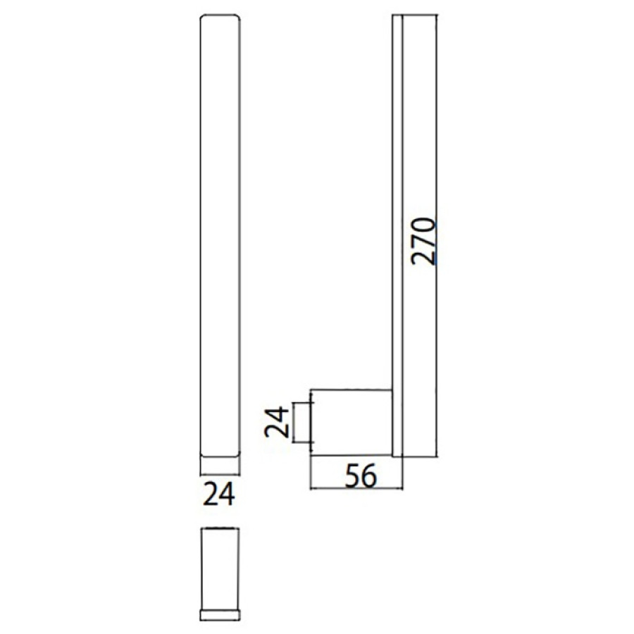 Emco Loft 0505 001 02 Держатель запасного рулона туалетной бумаги