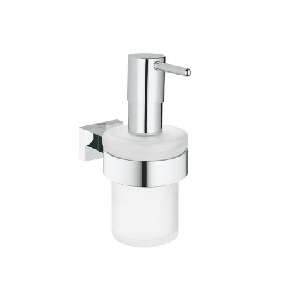 GROHE Essentials Cube 40756001 - Дозатор для жидкого мыла 160 мл (хром)