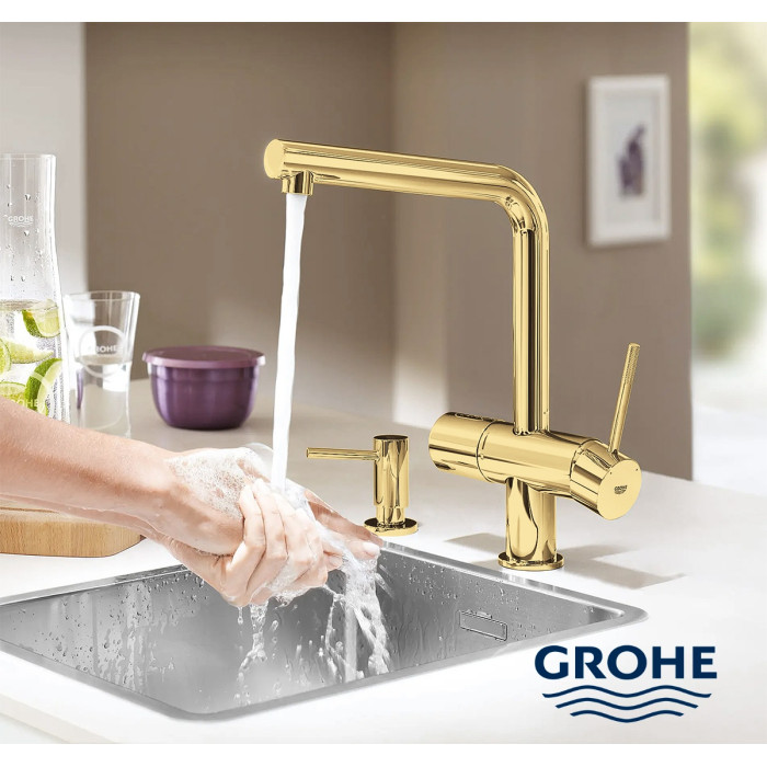 GROHE Cosmopolitan 40535GL0 Дозатор для жидкого мыла (золото)