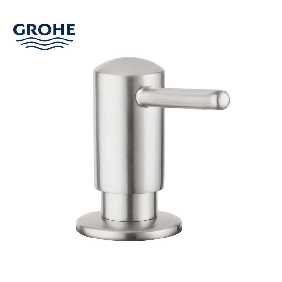 GROHE Contemporary 40536DC0 Дозатор жидкого мыла 500 мл, встраиваемый (шлифованная нержавеющая сталь)