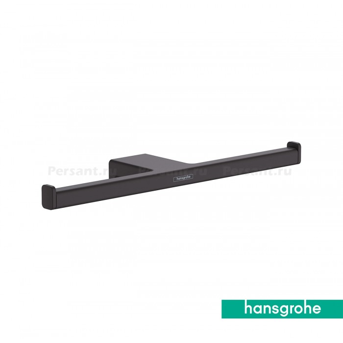 Hansgrohe AddStoris 41748670 Держатель для туалетной бумаги | двойной (черный матовый)