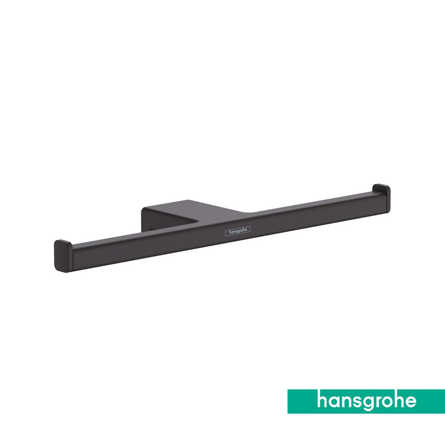 Hansgrohe AddStoris 41748670 Держатель для туалетной бумаги | двойной (черный матовый)