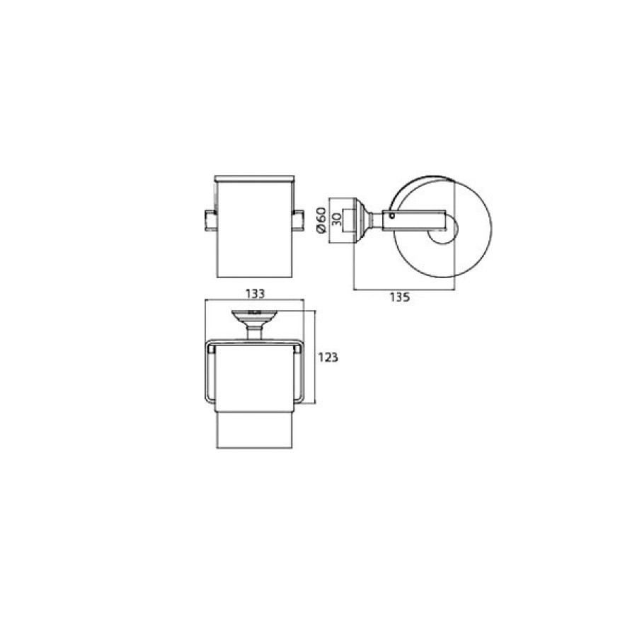 Emco Classic 0400 207 00 Держатель туалетной бумаги