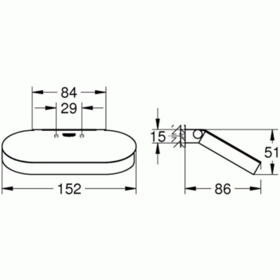 Grohe Selection 41069GN0 Держатель туалетной бумаги