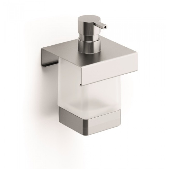 INDA Indissima Barra A8812MNS21 Дозатор для жидкого мыла на рейлинг (нержавеющая сталь шлифованная)