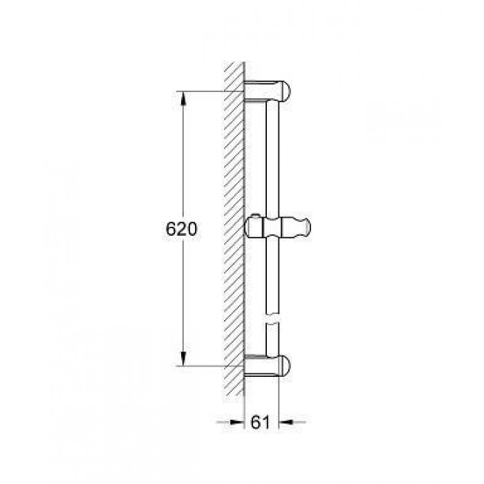 Душевая штанга Grohe Tempesta Classic 27523000