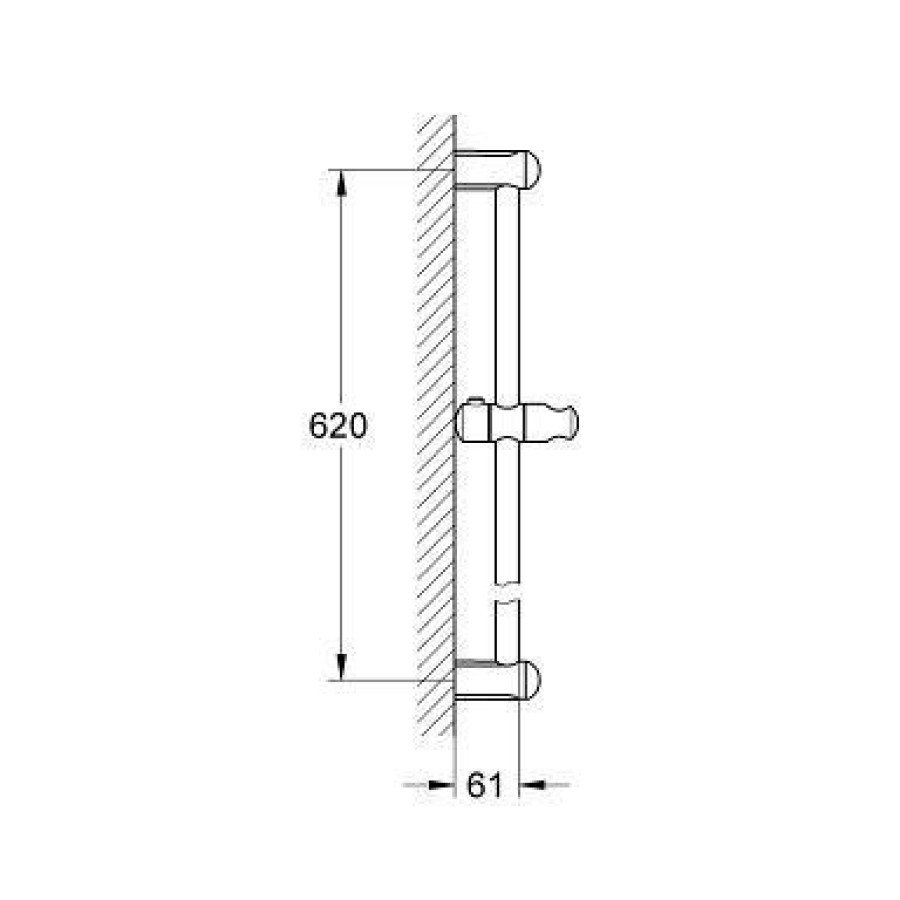 Душевая штанга Grohe Tempesta Classic 27523000