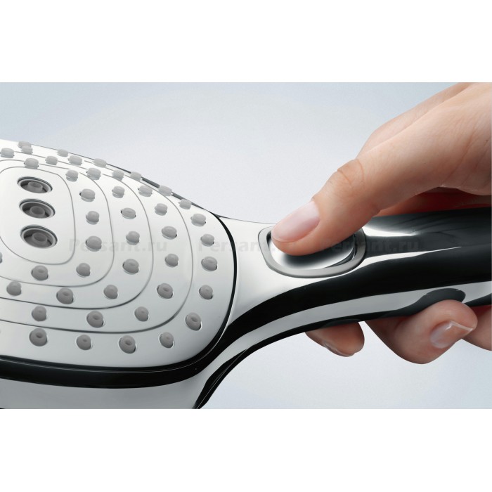 Душевая лейка Hansgrohe Raindance Select E 3jet 26520670 черный матовый
