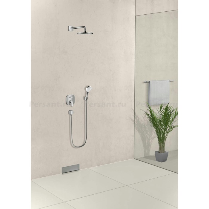 Держатель верхнего душа Hansgrohe 27446000 38 см, хром