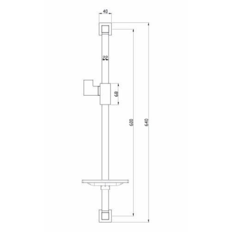 Душевая штанга Lemark LM8069C