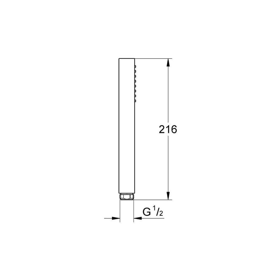 Душевая лейка GROHE Euphoria Cube Stick 27698000