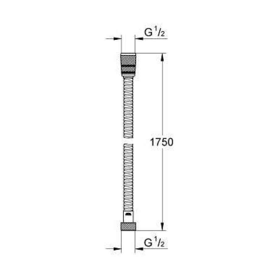 Шланг душевой Grohe rotaflex 28025000