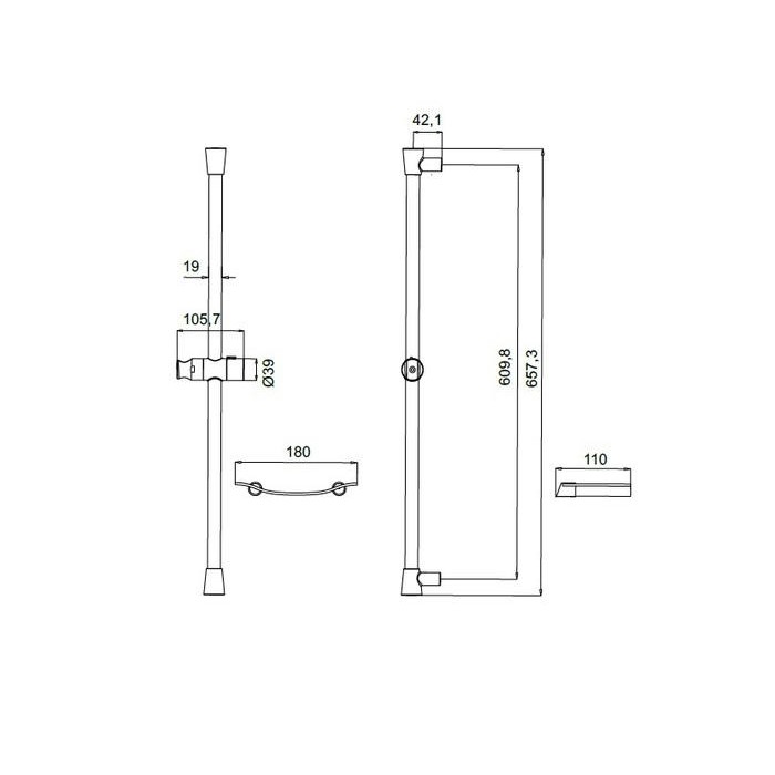 Душевая стойка IDDIS Sicily SIC6500i17