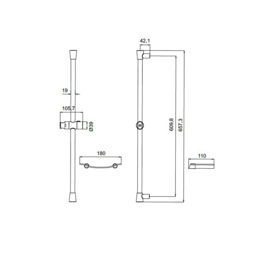 Душевая стойка IDDIS Sicily SIC6500i17