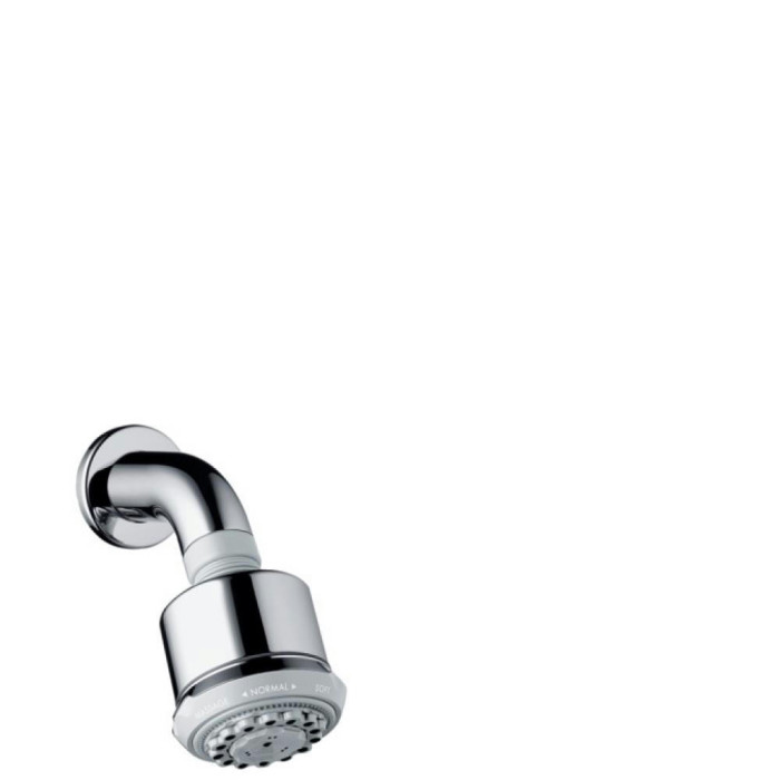 Верхний душ hansgrohe Clubmaster 3jet 27475000 с держателем