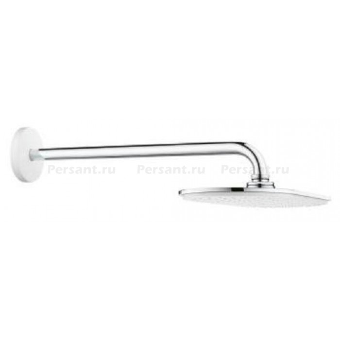 Верхний душ Grohe Rainshower 300 Veris 26170LS0 белый глянец/хром