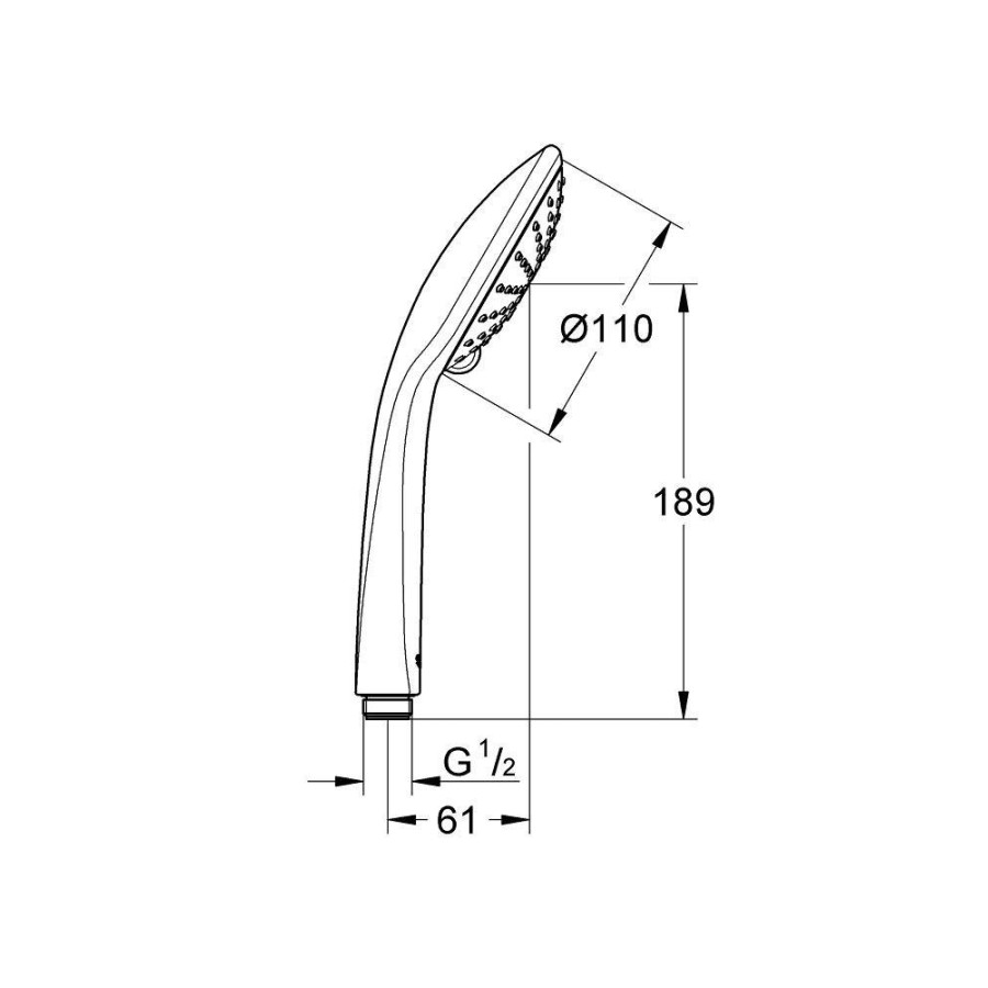 Ручной душ Grohe Euphoria 27220000