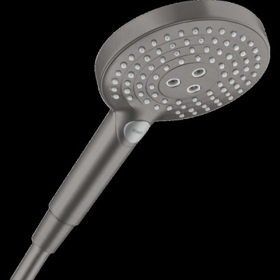 Лейка для душа hansgrohe Raindance Select S 120 3jet 26530340 шлифованный черный хром