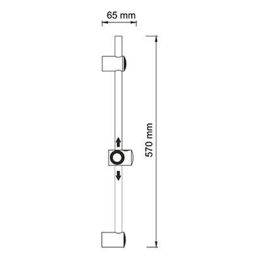 Душевая штанга WasserKRAFT A049