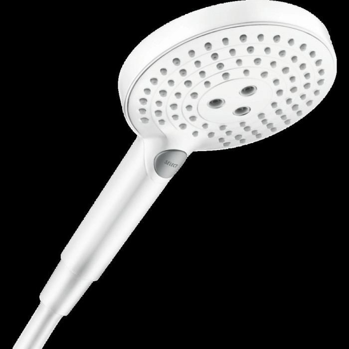 Лейка для душа hansgrohe Raindance Select S 120 3jet 26530700 матовый белый