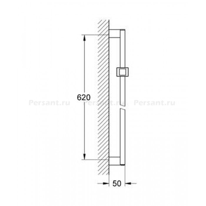 Душевая штанга Grohe Euphoria Cube 27892000