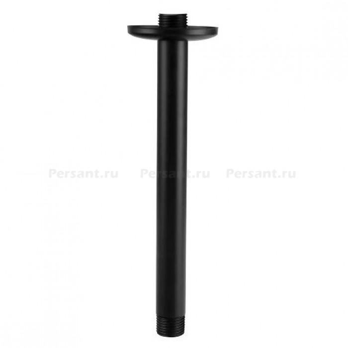Держатель верхнего душа Ventas R Black 20 074014 черный матовый