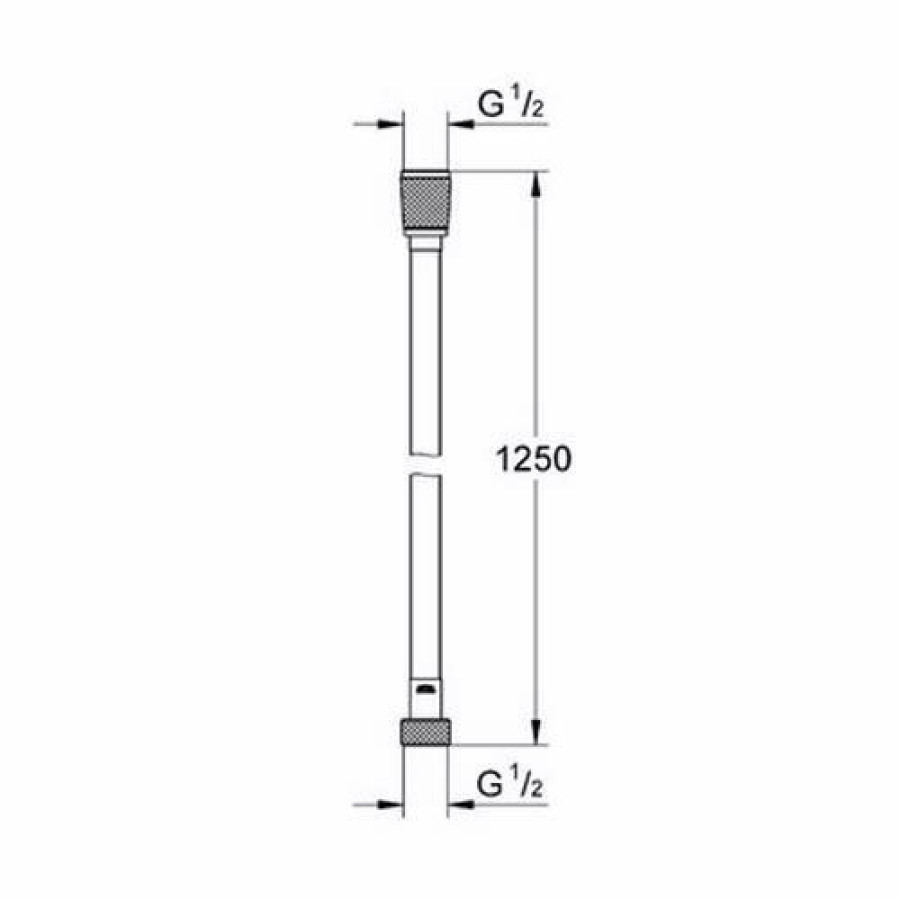 Шланг для душа Grohe Silverflex 28362000