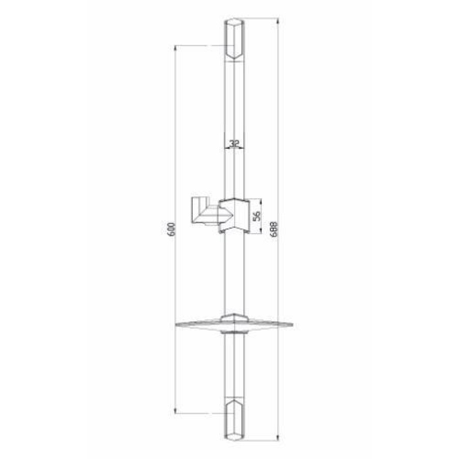 Душевая штанга Lemark LM8066C