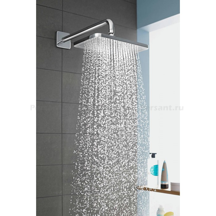 Держатель верхнего душа Hansgrohe 27446000 38 см, хром