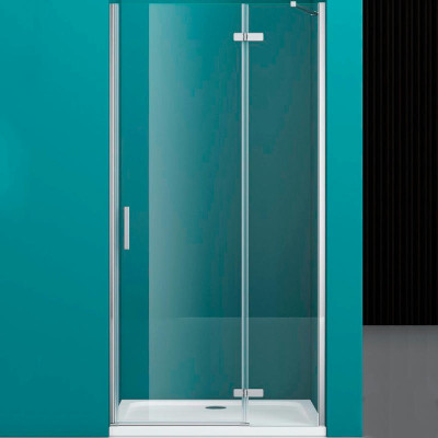 Душевая дверь BelBagno Kraft 90 KRAFT-B-12-60/30-C-Cr-R профиль Хром стекло прозрачное