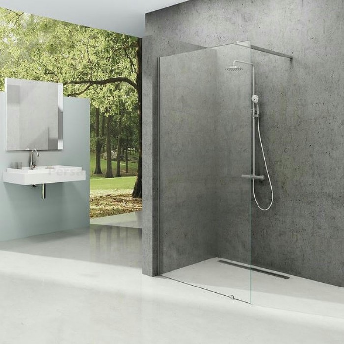 Душевая перегородка Ravak Walk-In Wall 80 GW9W40C00Z1 профиль хром, стекло прозрачное