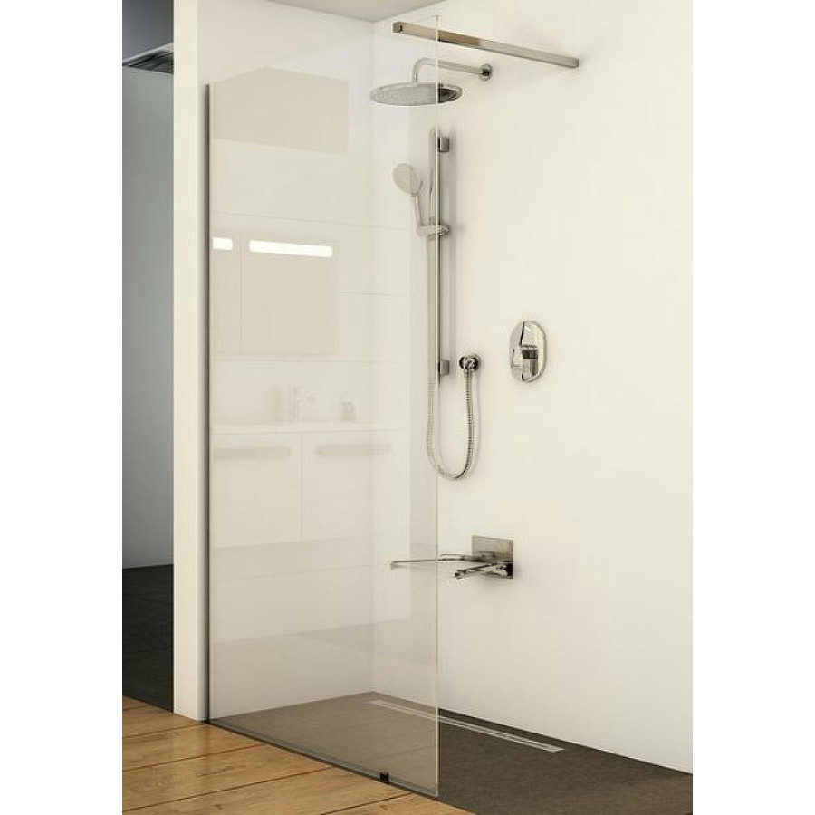 Душевая перегородка Ravak Walk-In Wall 140 GW9WM0C00Z1 профиль Хром стекло Transparent