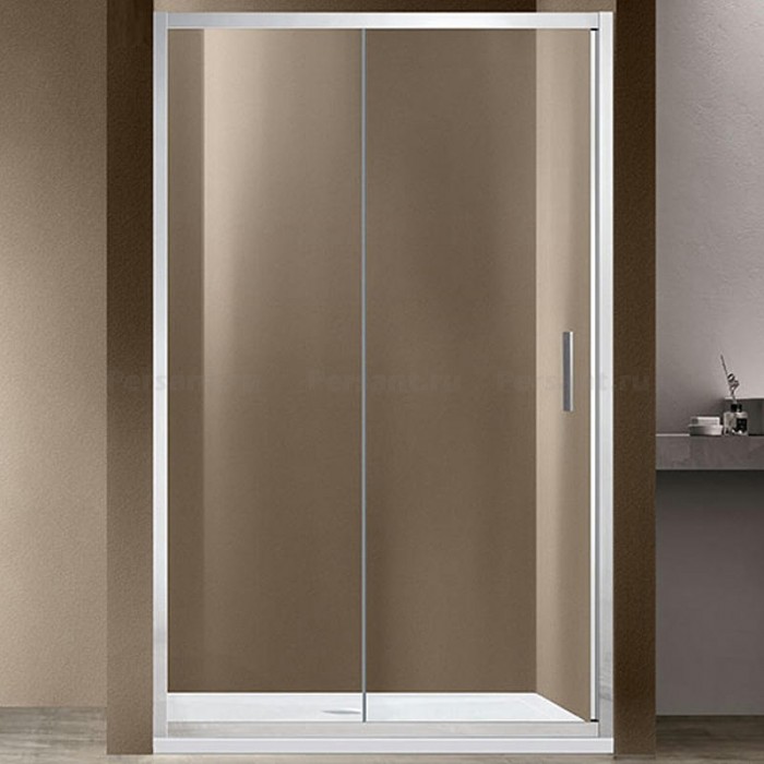 Душевая дверь Vincea Garda 100 VDS-1G100CL профиль хром, стекло прозрачное