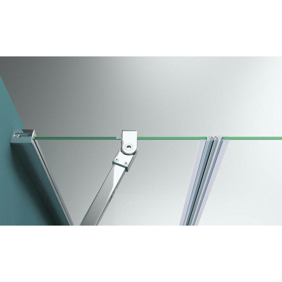 Душевая дверь BelBagno Etna 100 ETNA-B-11-30+70-C-Cr профиль Хром стекло прозрачное