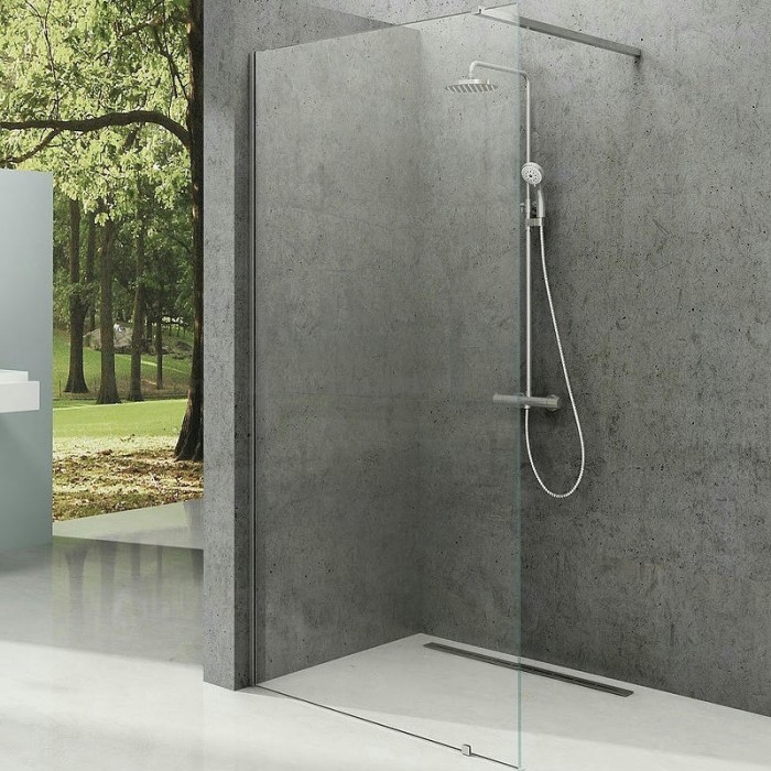 Душевая перегородка Ravak Walk-In Wall 80 GW9W40C00Z1 профиль хром, стекло прозрачное