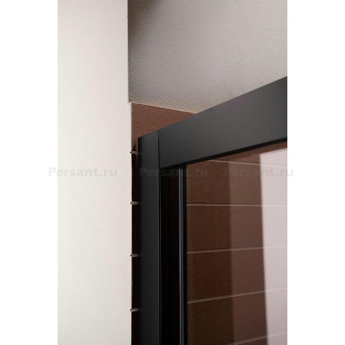 Душевая дверь Aquanet Pleasure AE60-N-160H200U-BT 160 профиль черный, стекло прозрачное