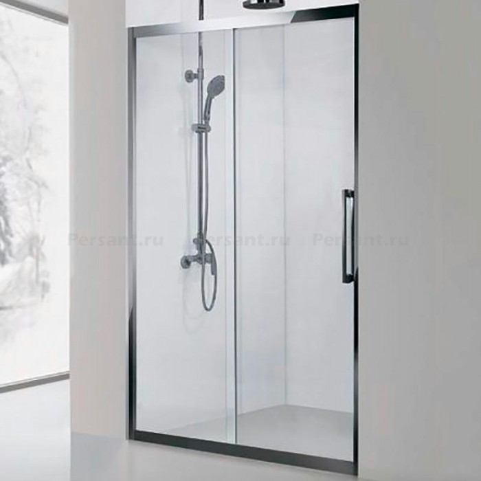 Душевая дверь Aquanet Delta NPE6121 160 профиль хром, стекло прозрачное