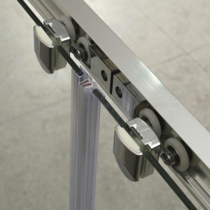 Душевая дверь BelBagno Unique 200 UNIQUE-BF-2-170/200-C-Cr профиль хром стекло прозрачное