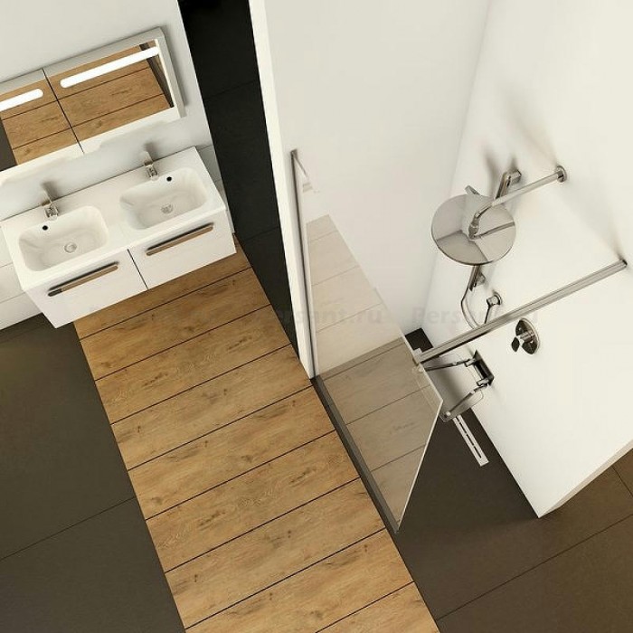 Душевая перегородка Ravak Walk-In Wall 140 GW9WM0C00Z1 профиль хром, стекло прозрачное