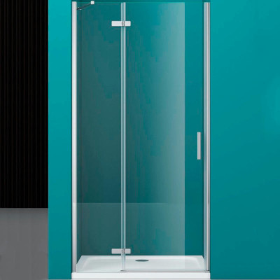 Душевая дверь BelBagno Kraft 120 KRAFT-B-12-60/60-C-Cr-L профиль Хром стекло прозрачное