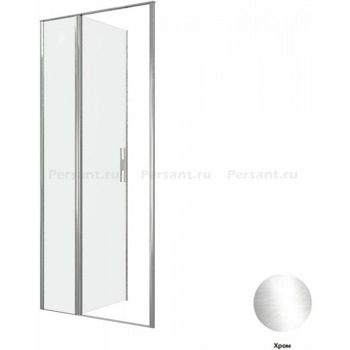 Душевая дверь Allen Brau Priority 90 3.31025.00 профиль хром, стекло прозрачное