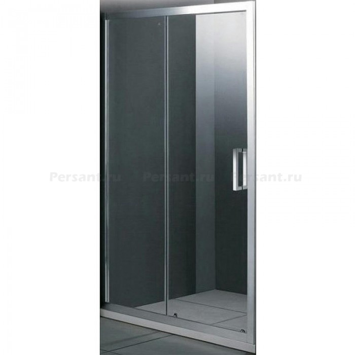 Душевая дверь BelBagno Uno 125 UNO-BF-1-125-C-Cr профиль Хром стекло прозрачное